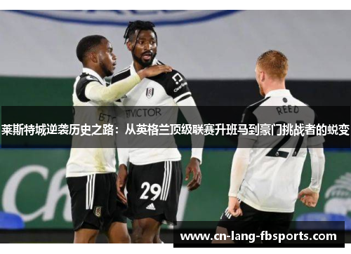 莱斯特城逆袭历史之路：从英格兰顶级联赛升班马到豪门挑战者的蜕变