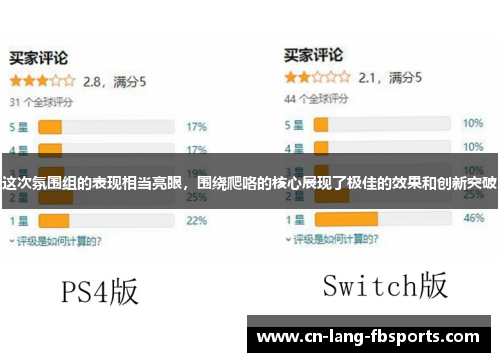 这次氛围组的表现相当亮眼，围绕爬咯的核心展现了极佳的效果和创新突破