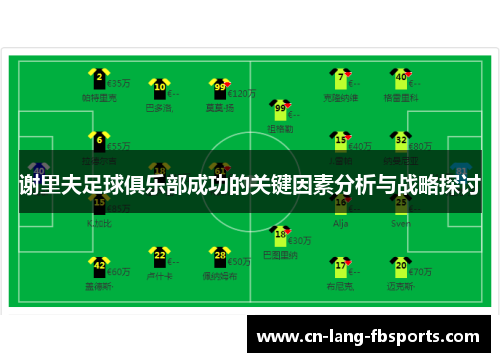 谢里夫足球俱乐部成功的关键因素分析与战略探讨